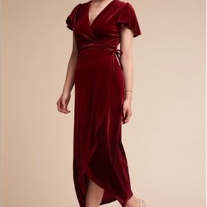 BHLDN Thrive Velvet Dress